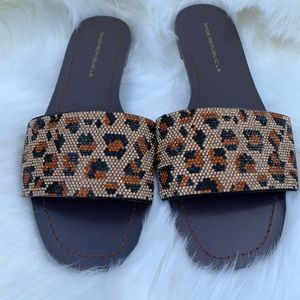 Shoe Republic La Cheetah Sandals